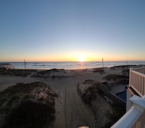 Sunrise from the porch