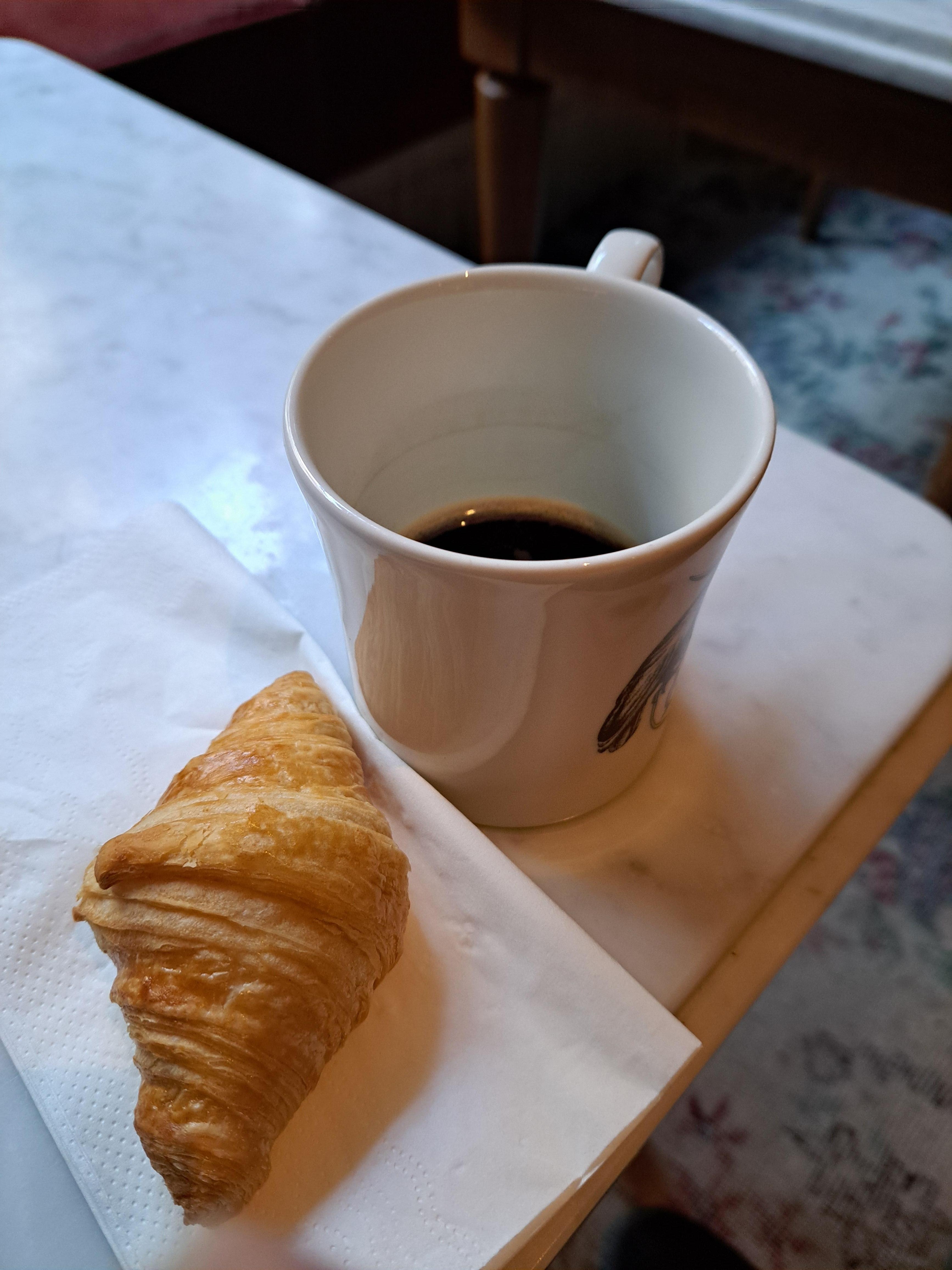 Avslutning på frukosten.