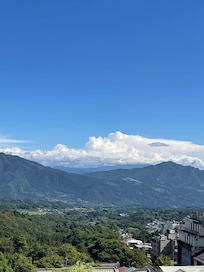 部屋から見える景色が素晴らしかった。