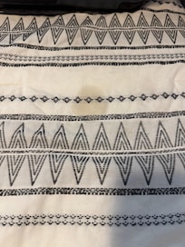 Blanket in primary bedroom