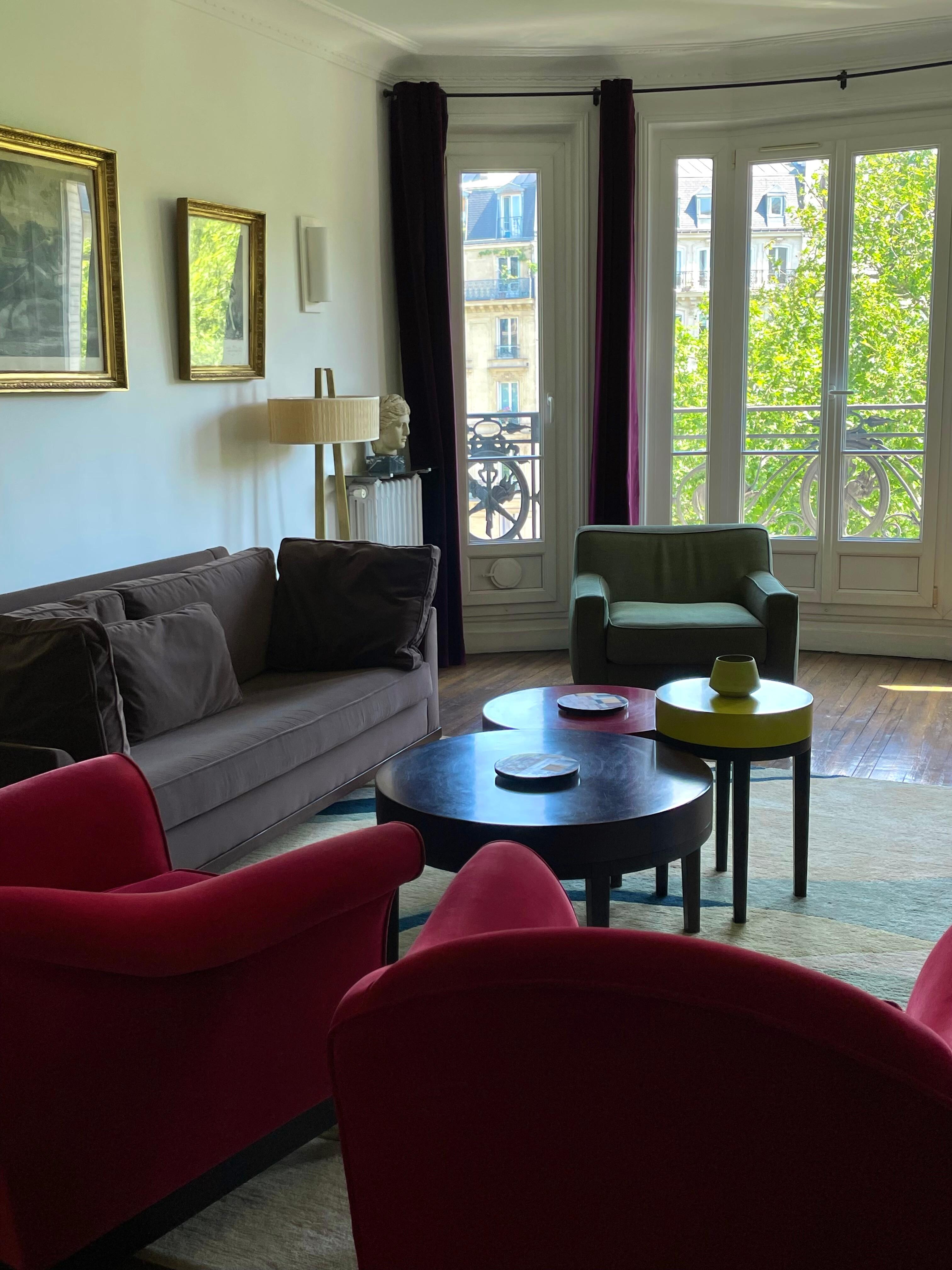 Chic quality furnishings and fittings. 