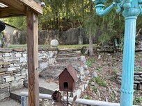 Both of these are pictures of the deck of the second floor accommodation.