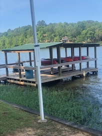 The dock.