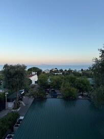 View from the apartment balcony.