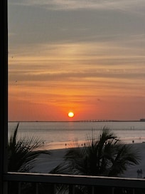 View from the balcony.