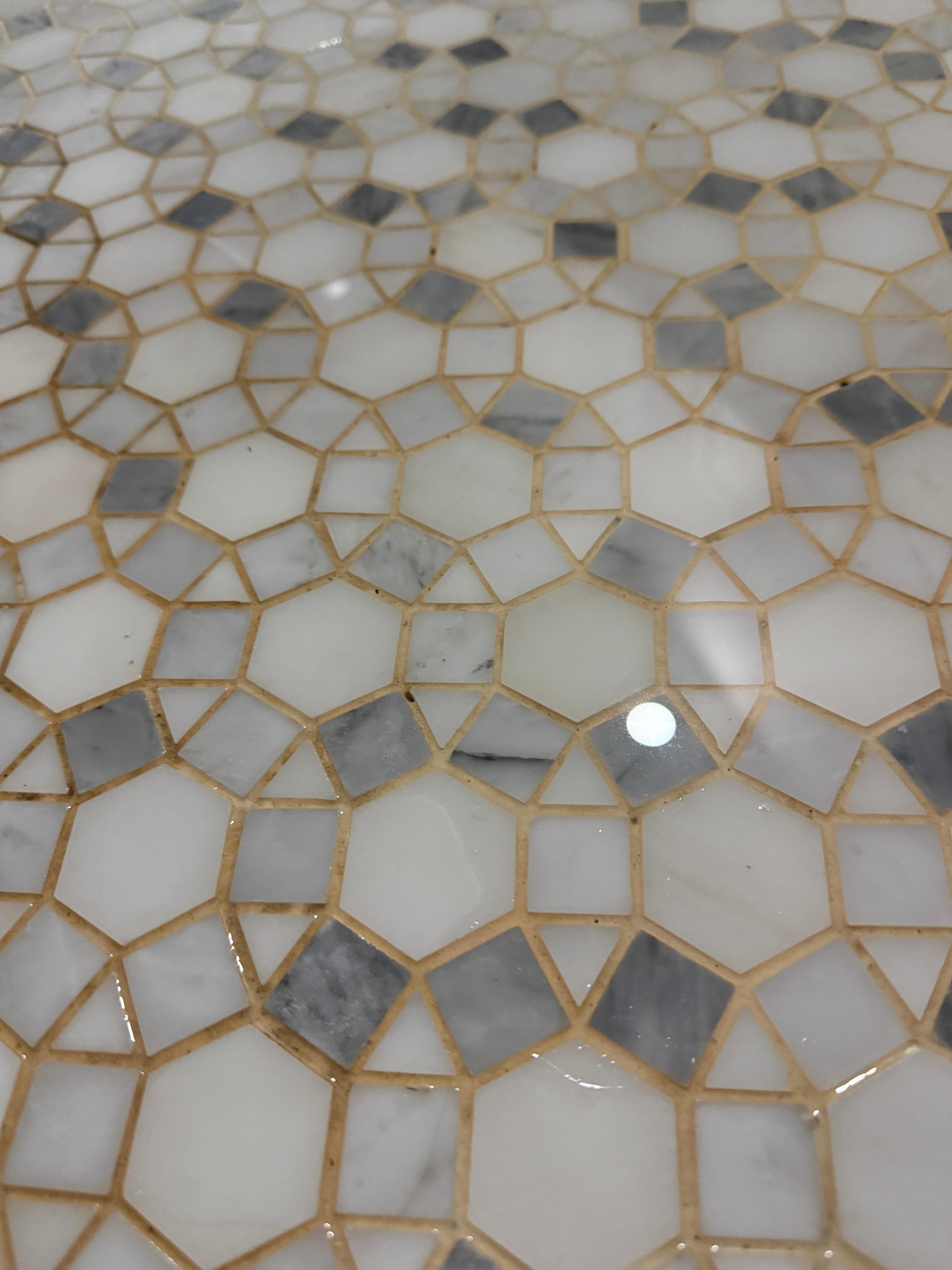Flooded shower floor 7 hours after water was turned on