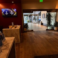 Entrance from the front desk