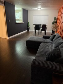 The temu couch that separated and we were practically on the floor when we sat on it