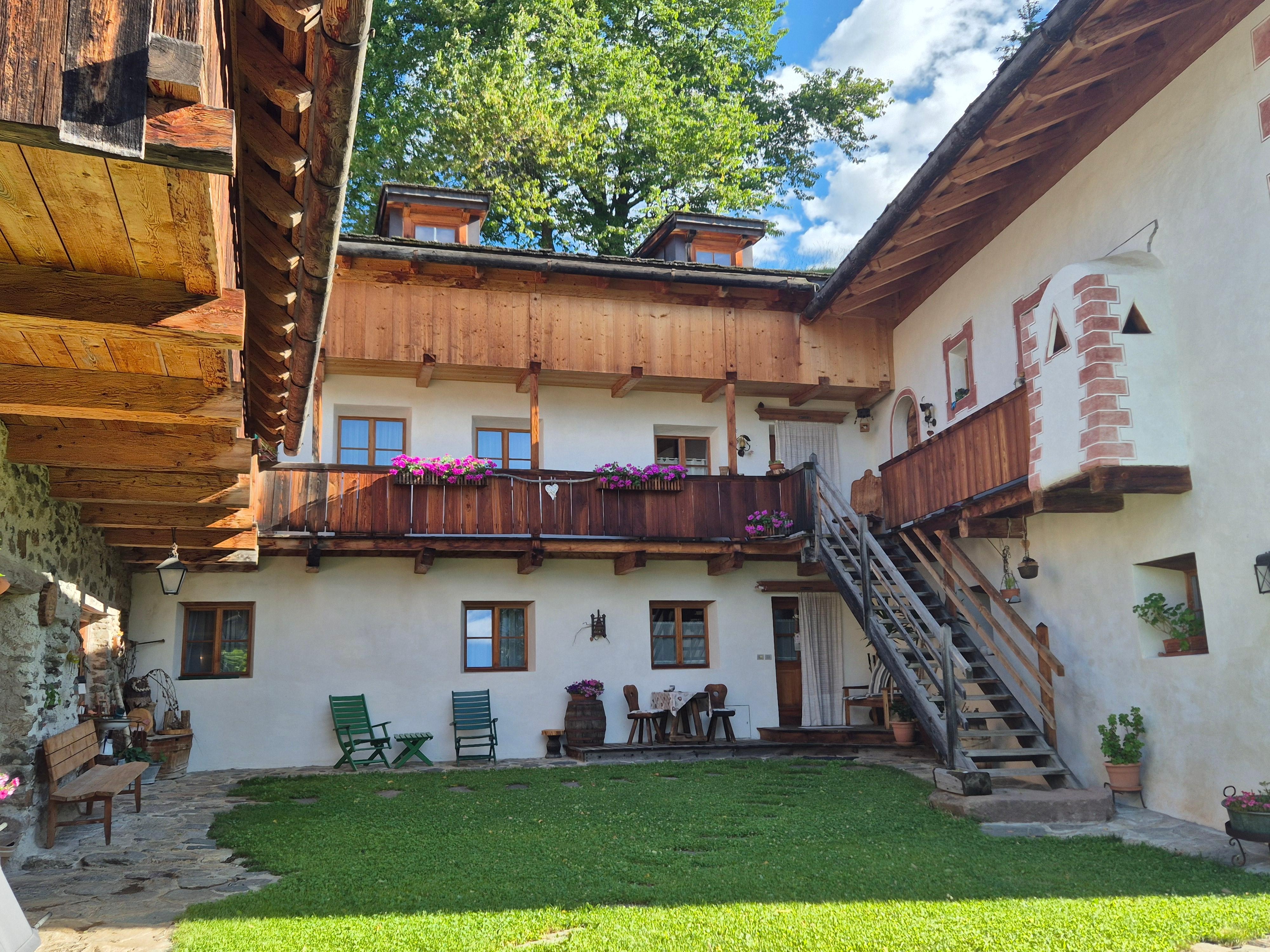 Zicht op het appartement.