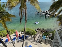 View of the beach area
