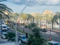 View to the city