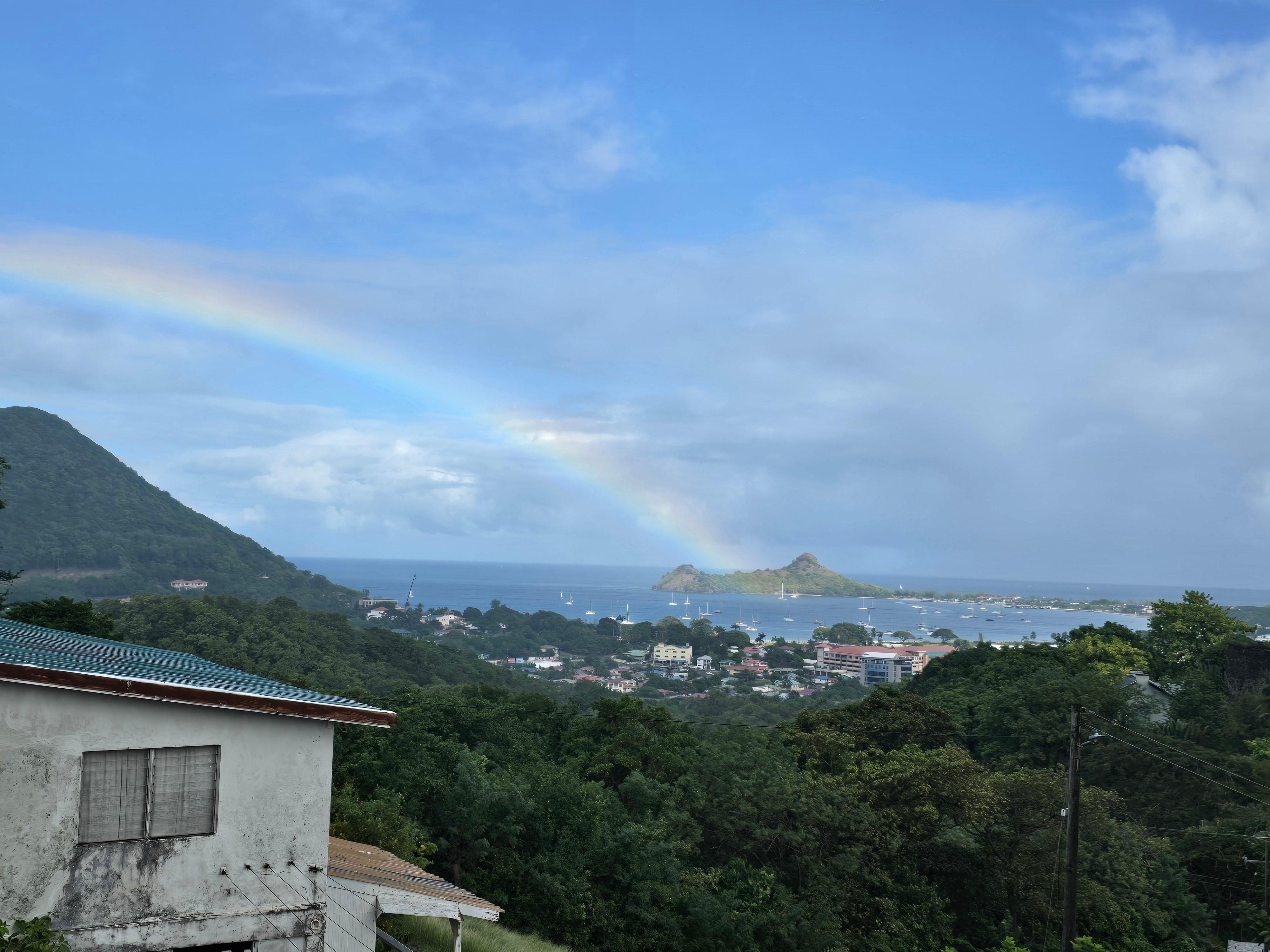 Love the view! We plan to park our boat right at the end of that rainbow.
