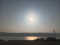 Right outside my door.