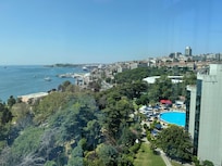 View from the hotel room
