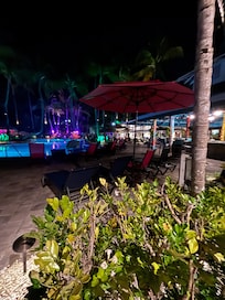 Pool in the evening
