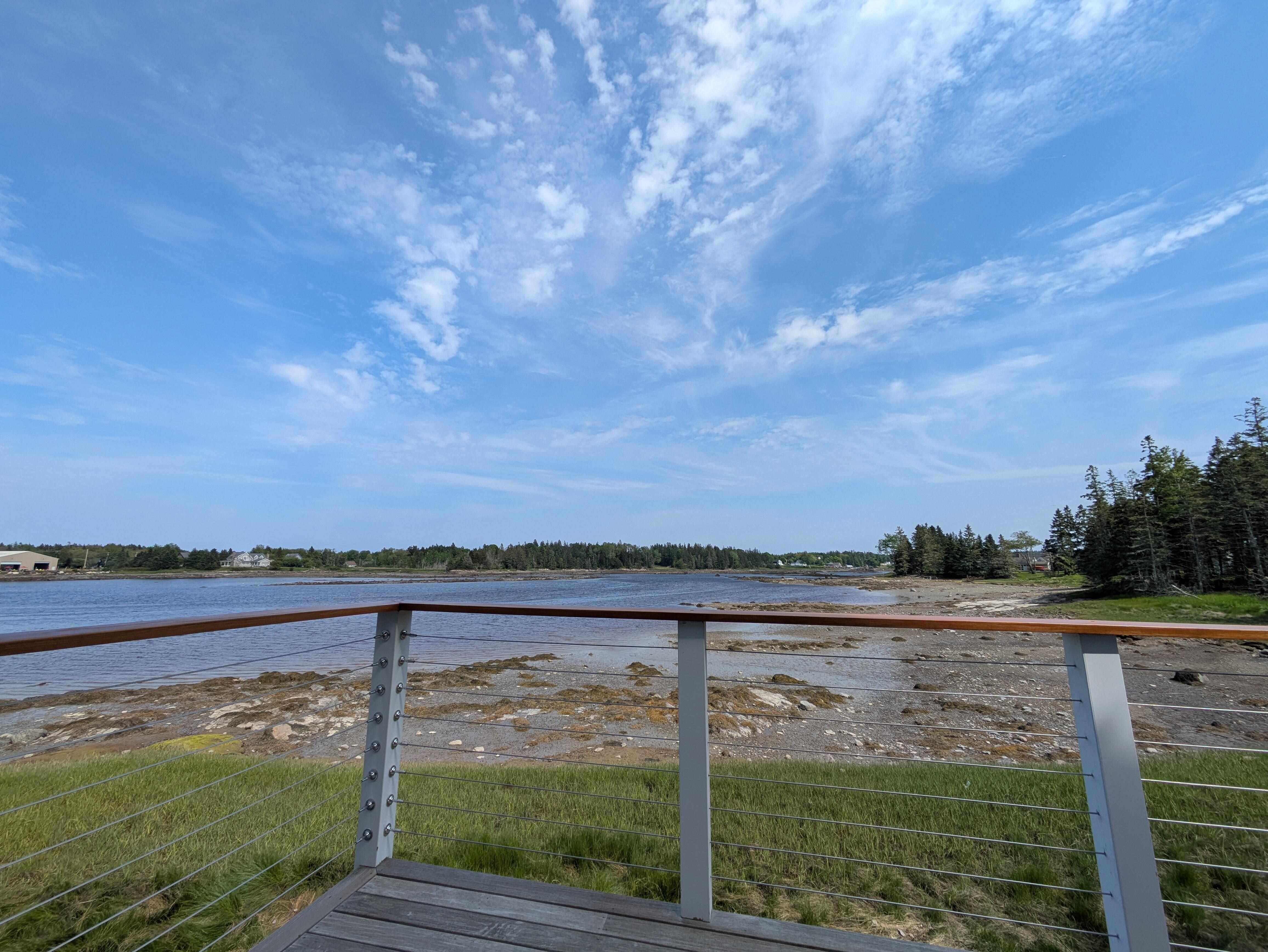 View from the deck