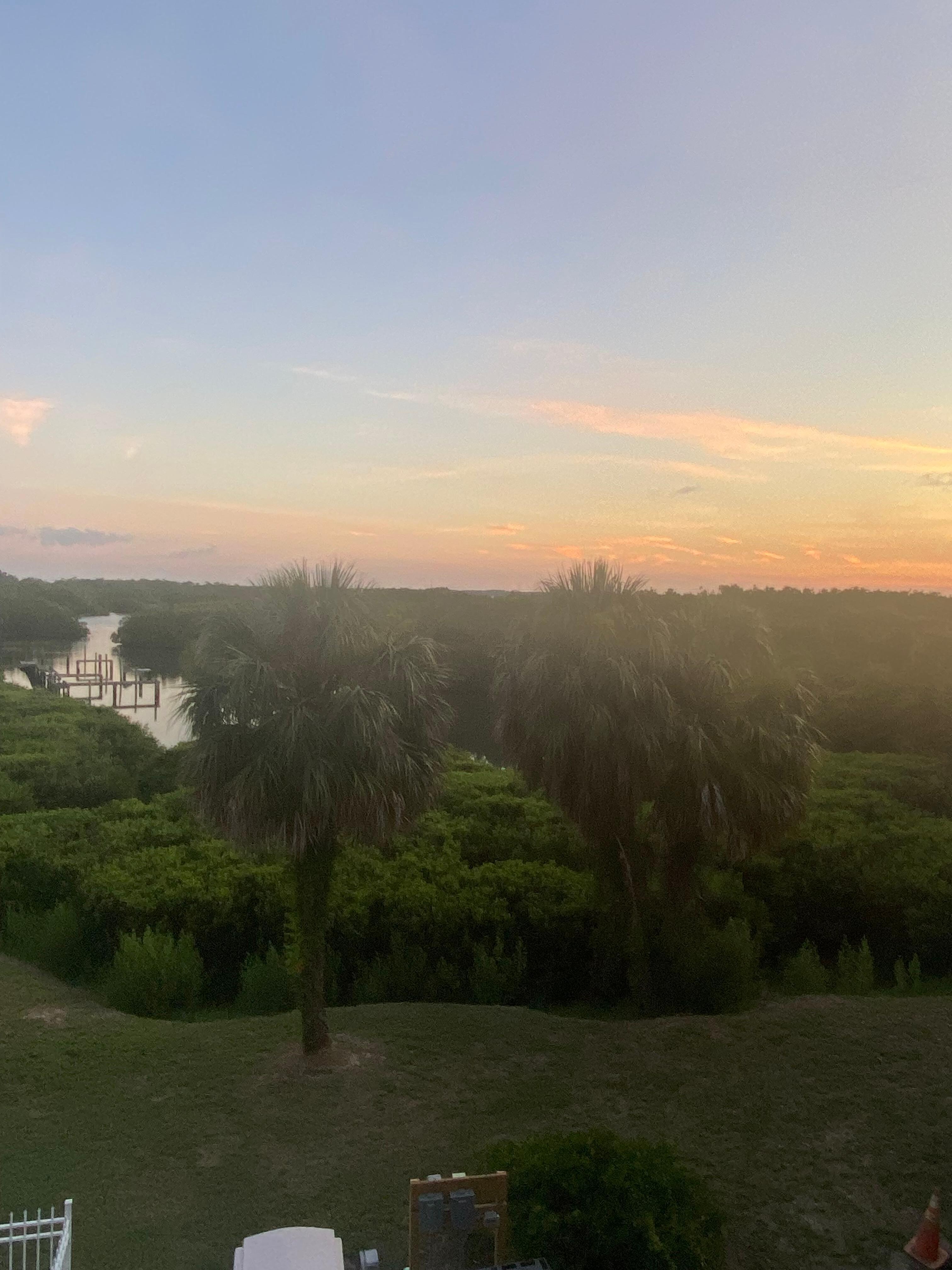 View from balcony 