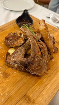 Lamb chops - highly recommend.
