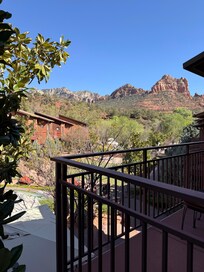 View from the balcony of our room