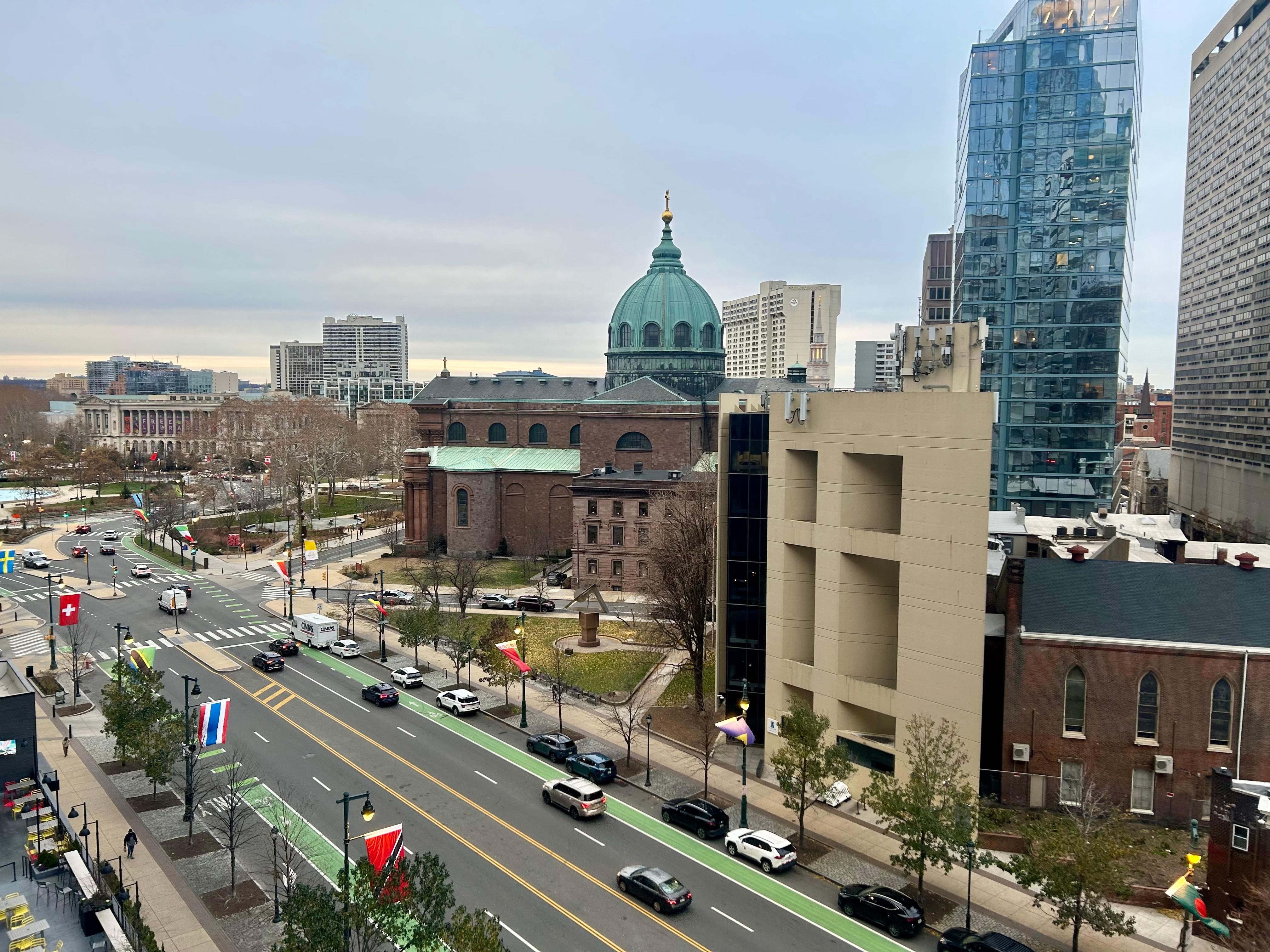 Our view from balcony 