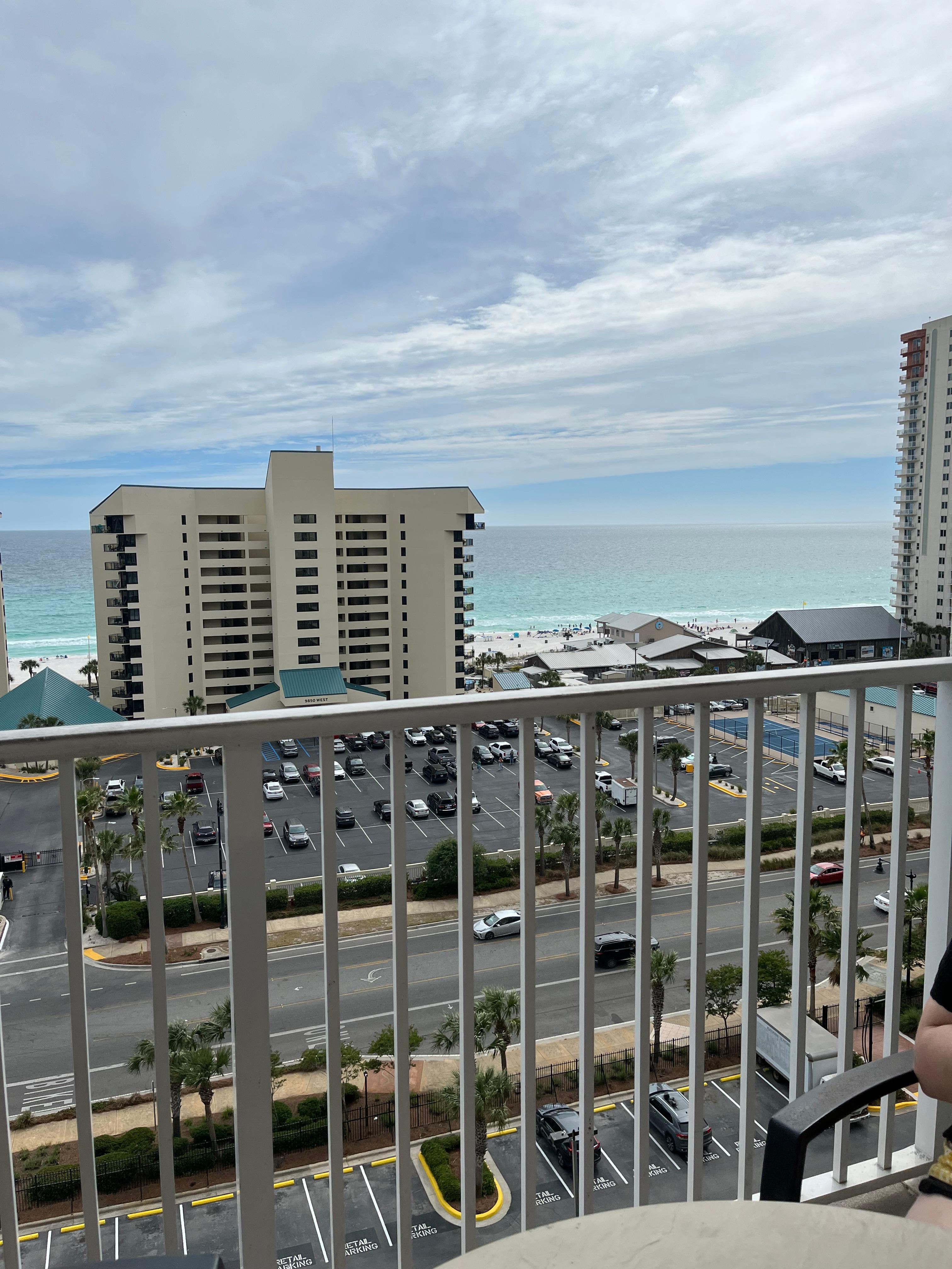 Taken from the balcony