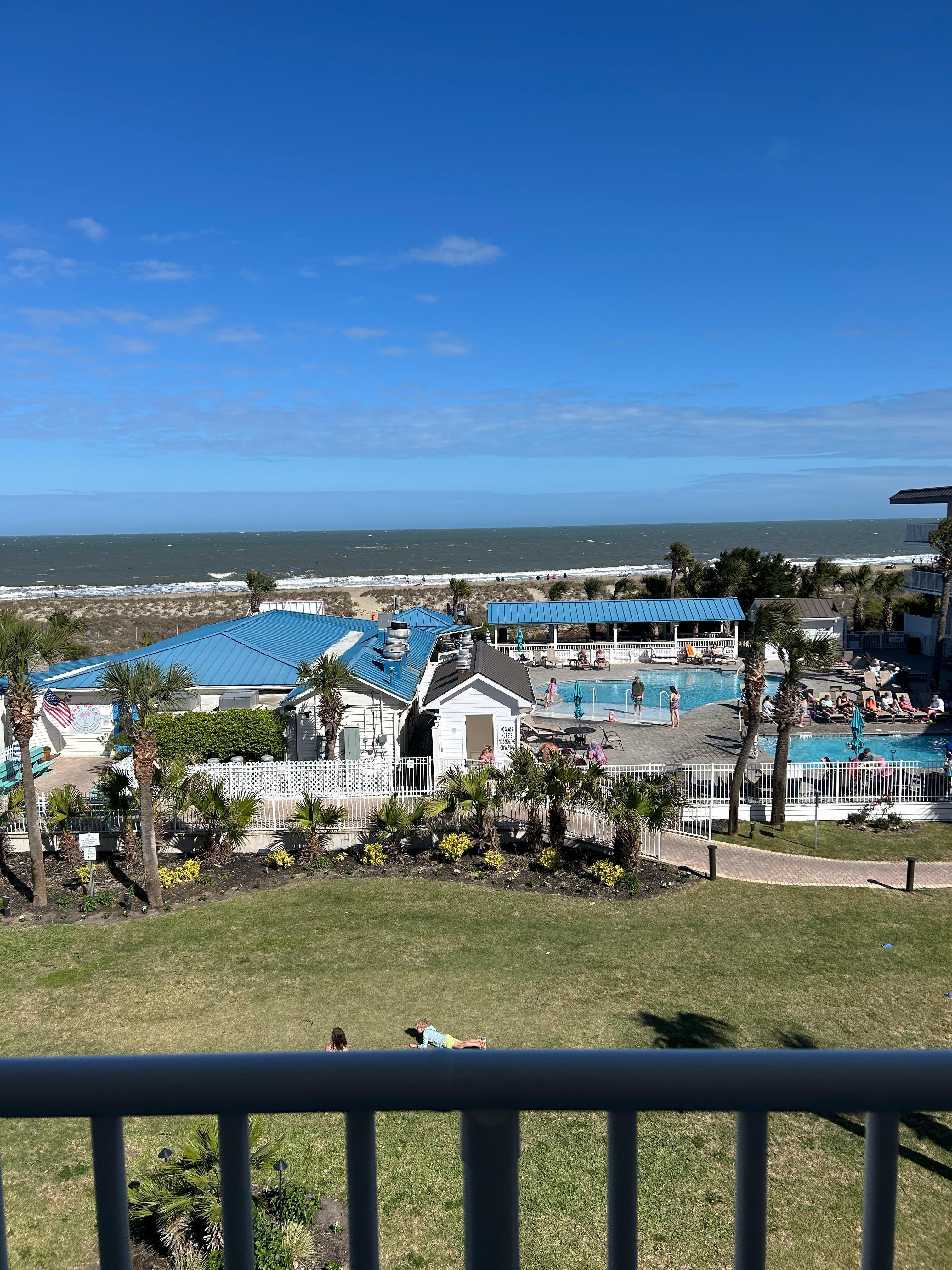 View from the condo balcony 