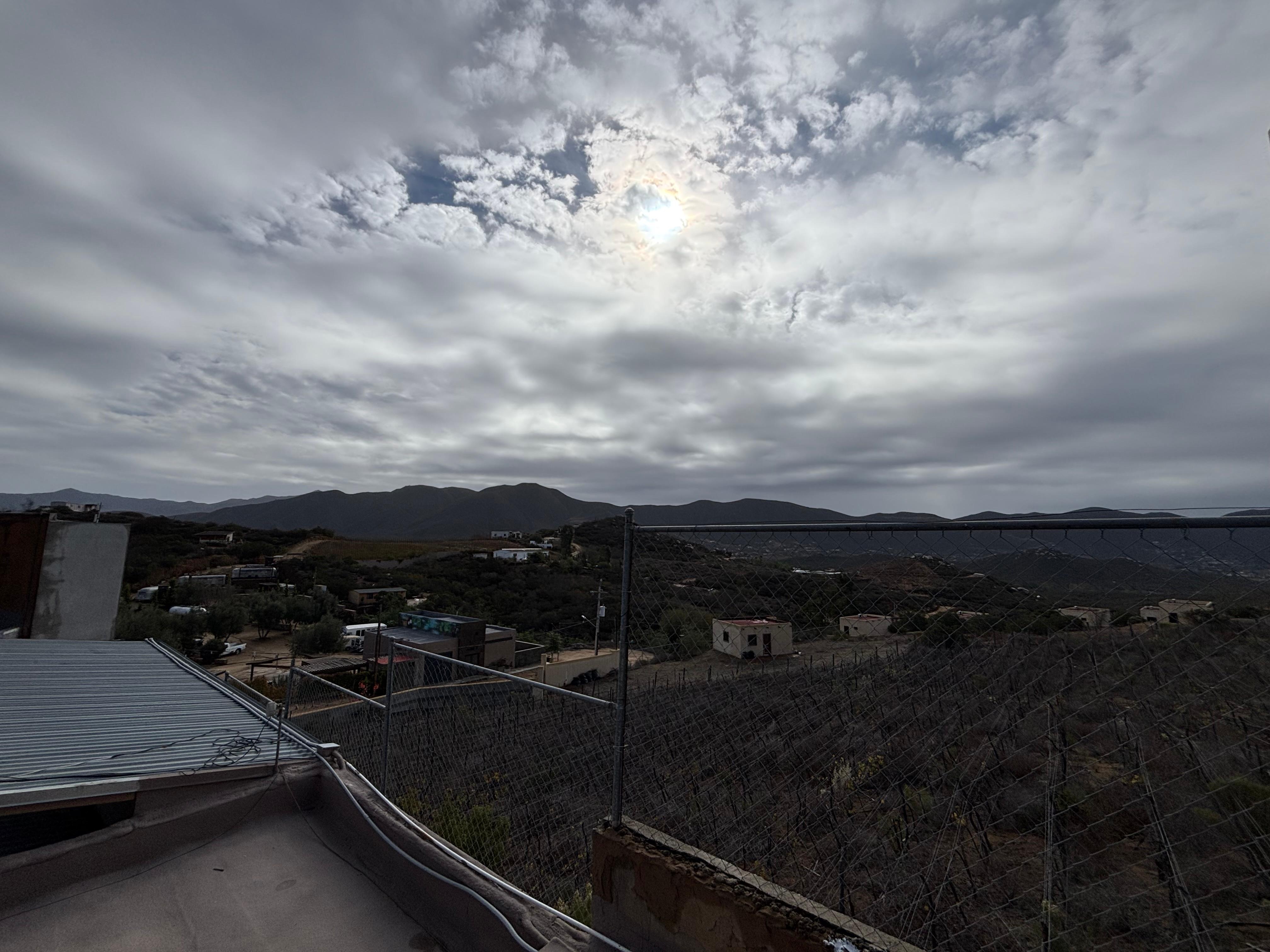 View from the terrace 