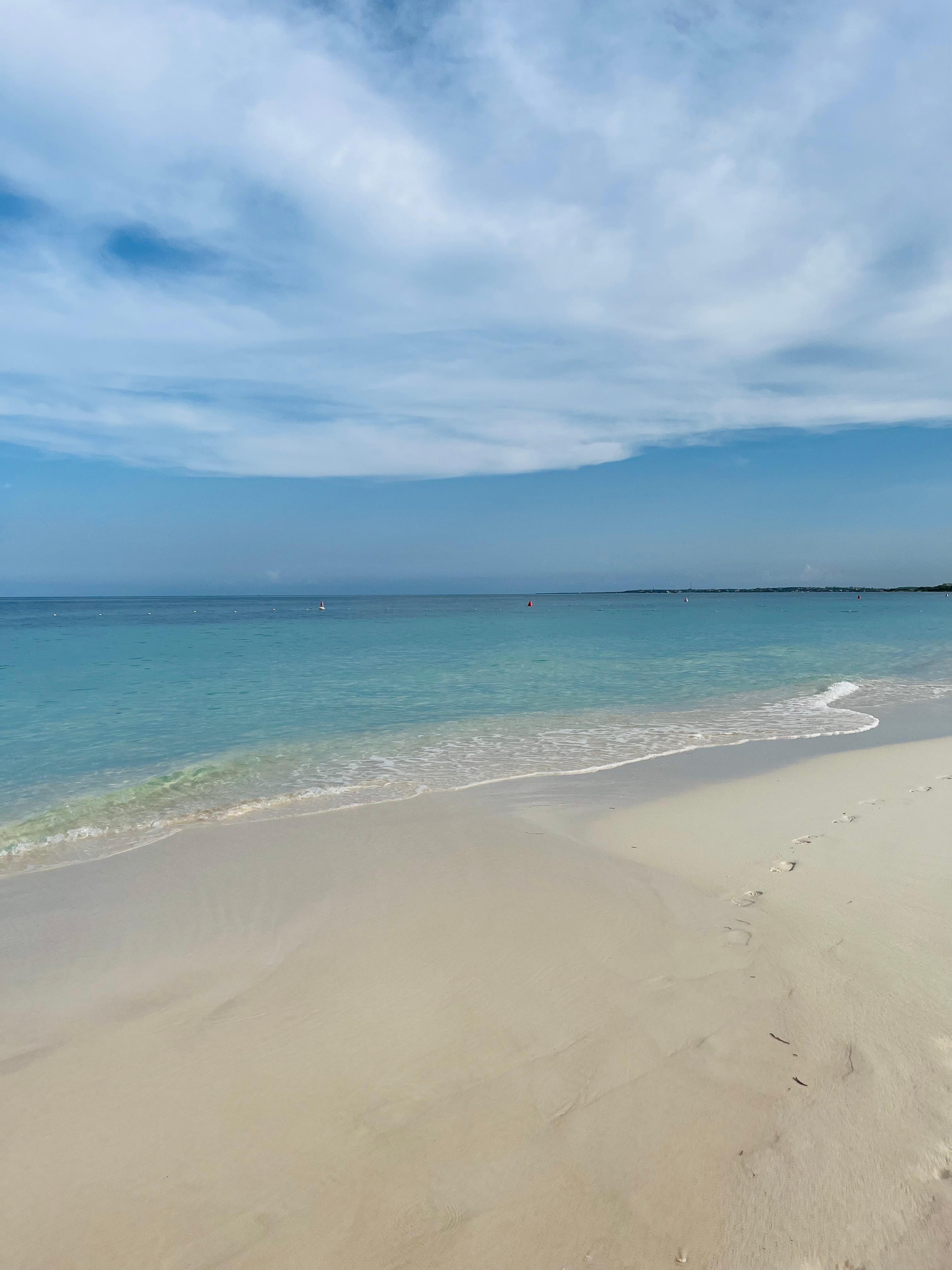 Beach across from our condo.