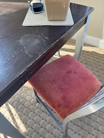Filthy Damaged Furniture