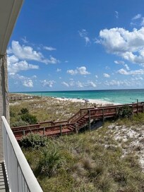 View from one of the balconies