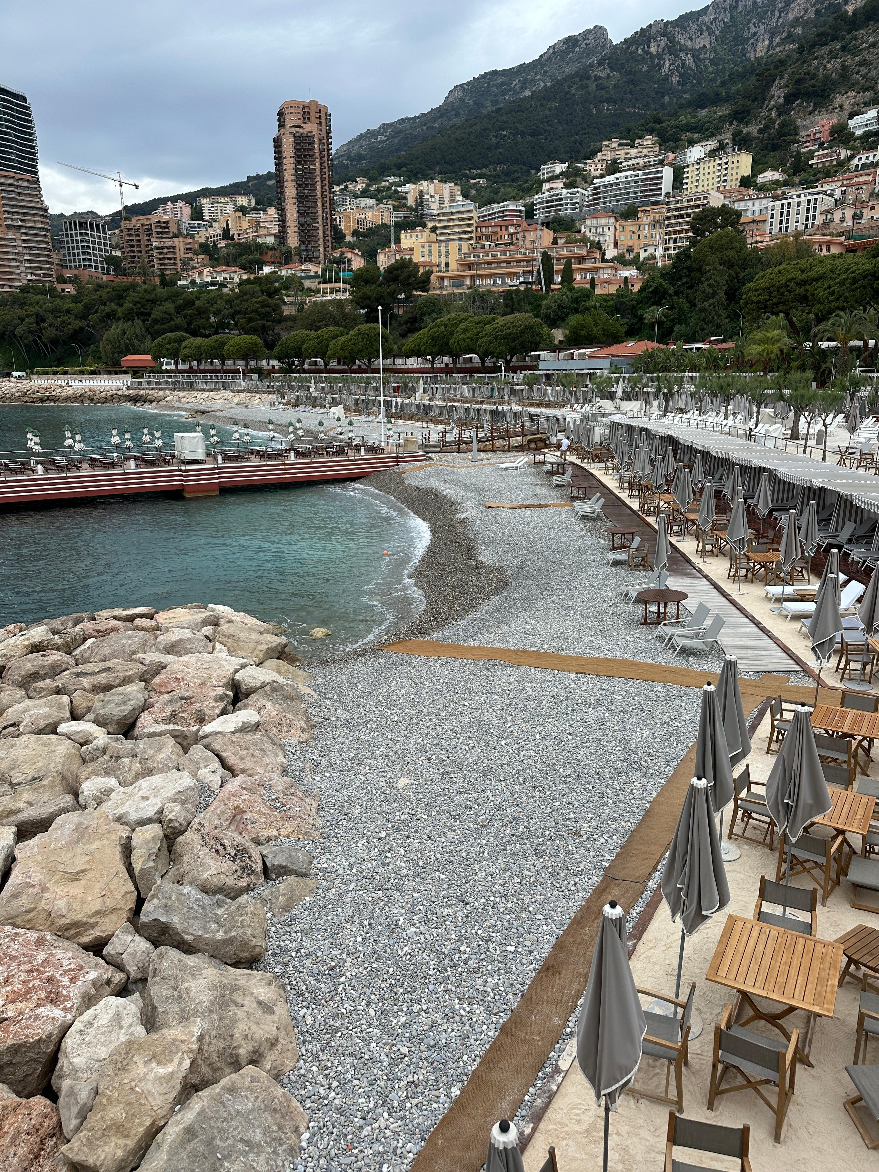 Walkways to water to protect your feet