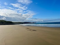 Perranuthnoe beach early morning