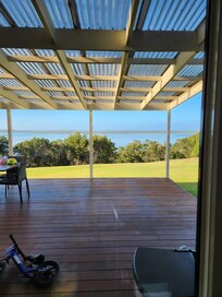 View from the kitchen sink...nice!