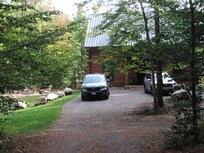 View from the driveway