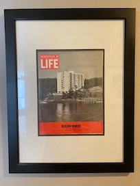 This magazine shot framed by the elevators was so nostalgic!