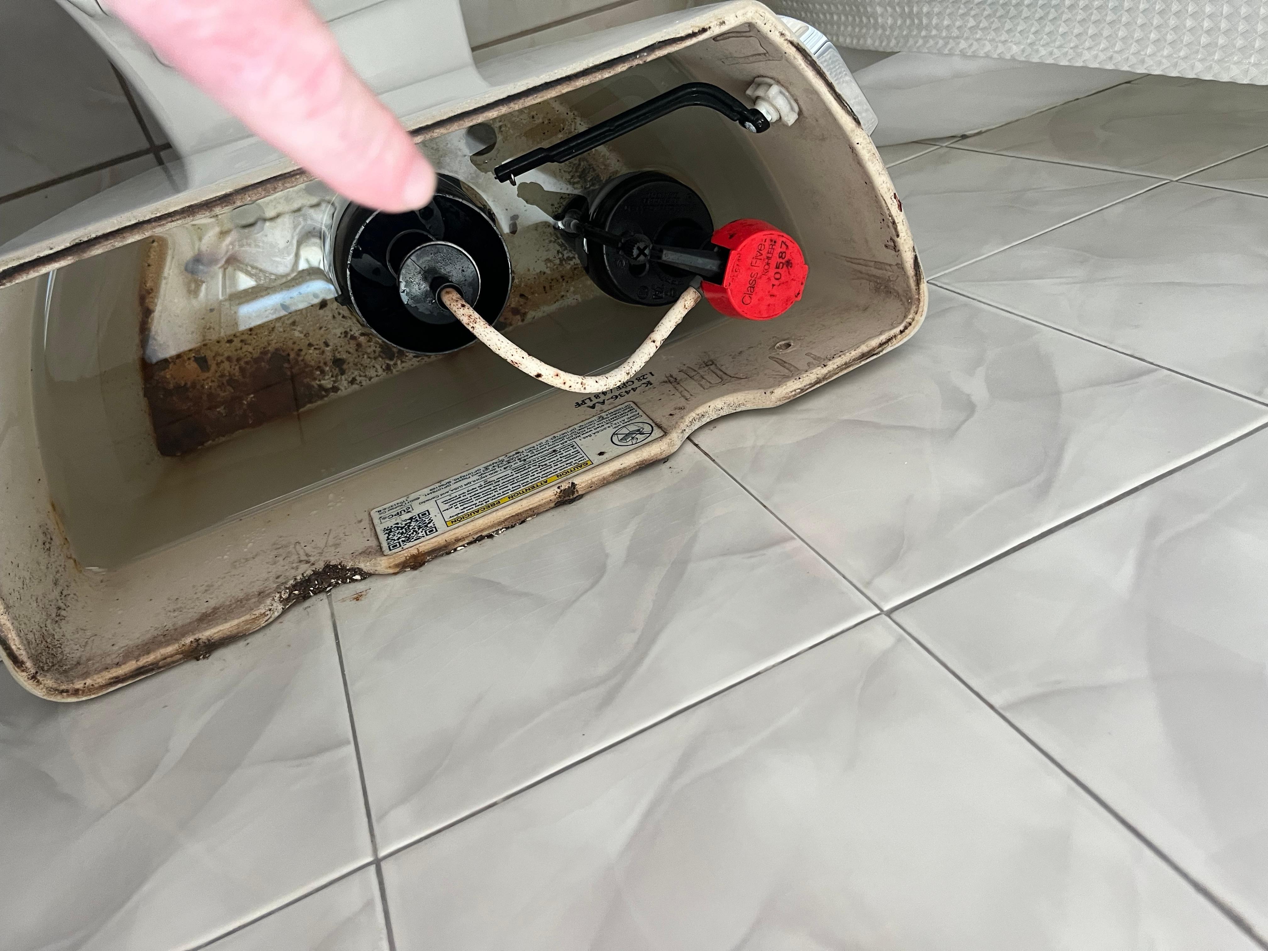 Toilet didn’t work in second bathroom 