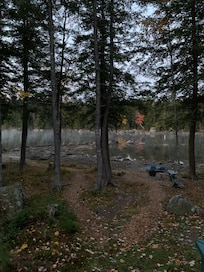 View from the Cabin on Green Lake