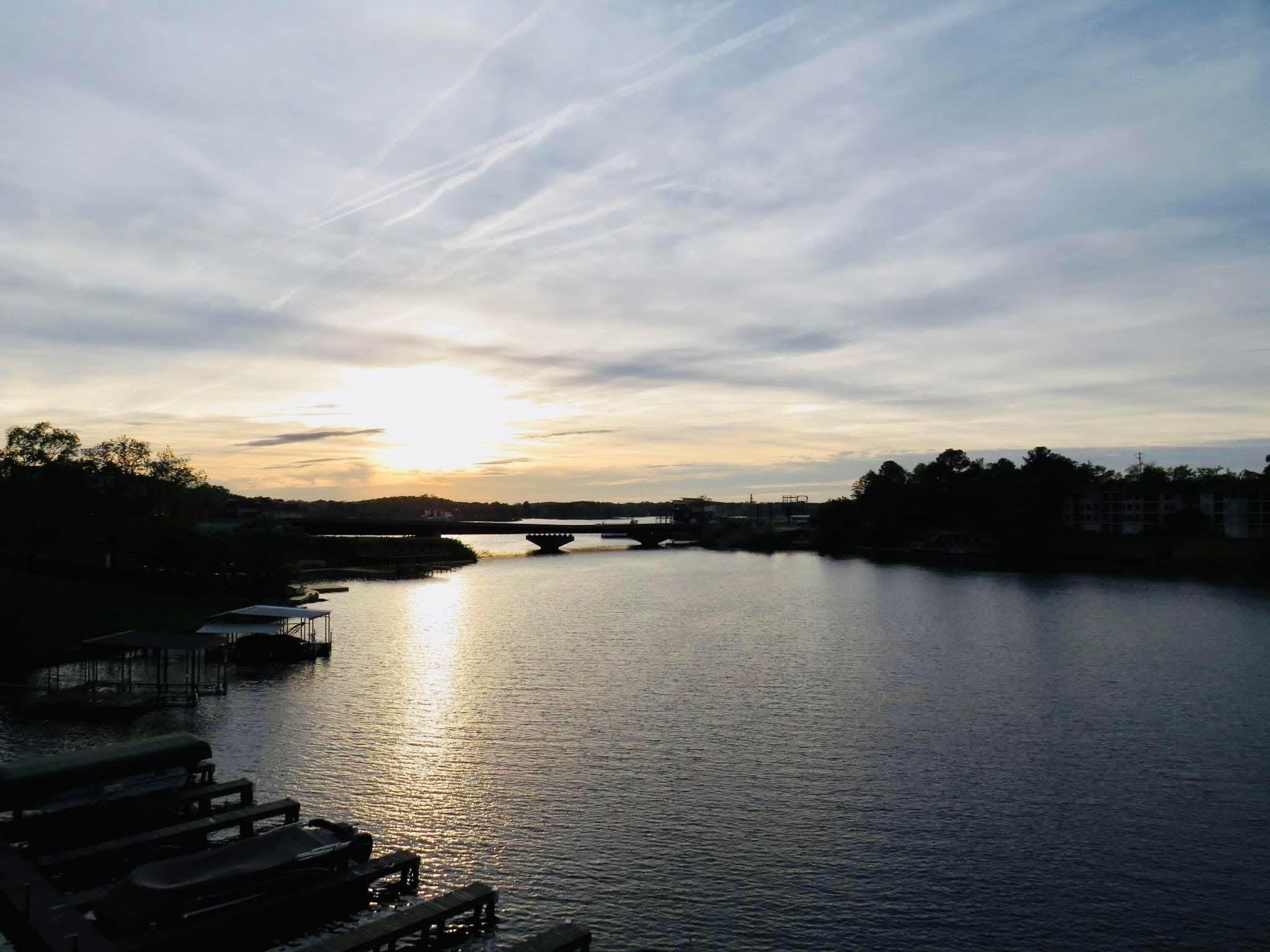 The view from the rental.