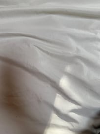 Random peoples hairs we found on our sheets (x2)