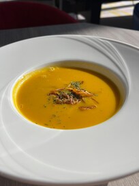 Apple pumpkin soup