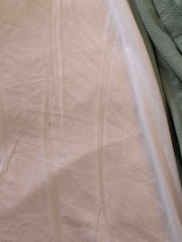 Dirty bedding