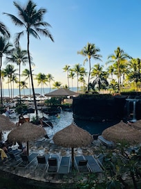 View from the studio balcony