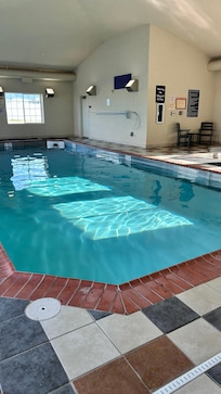 Pool and jacuzzi both indoors!
