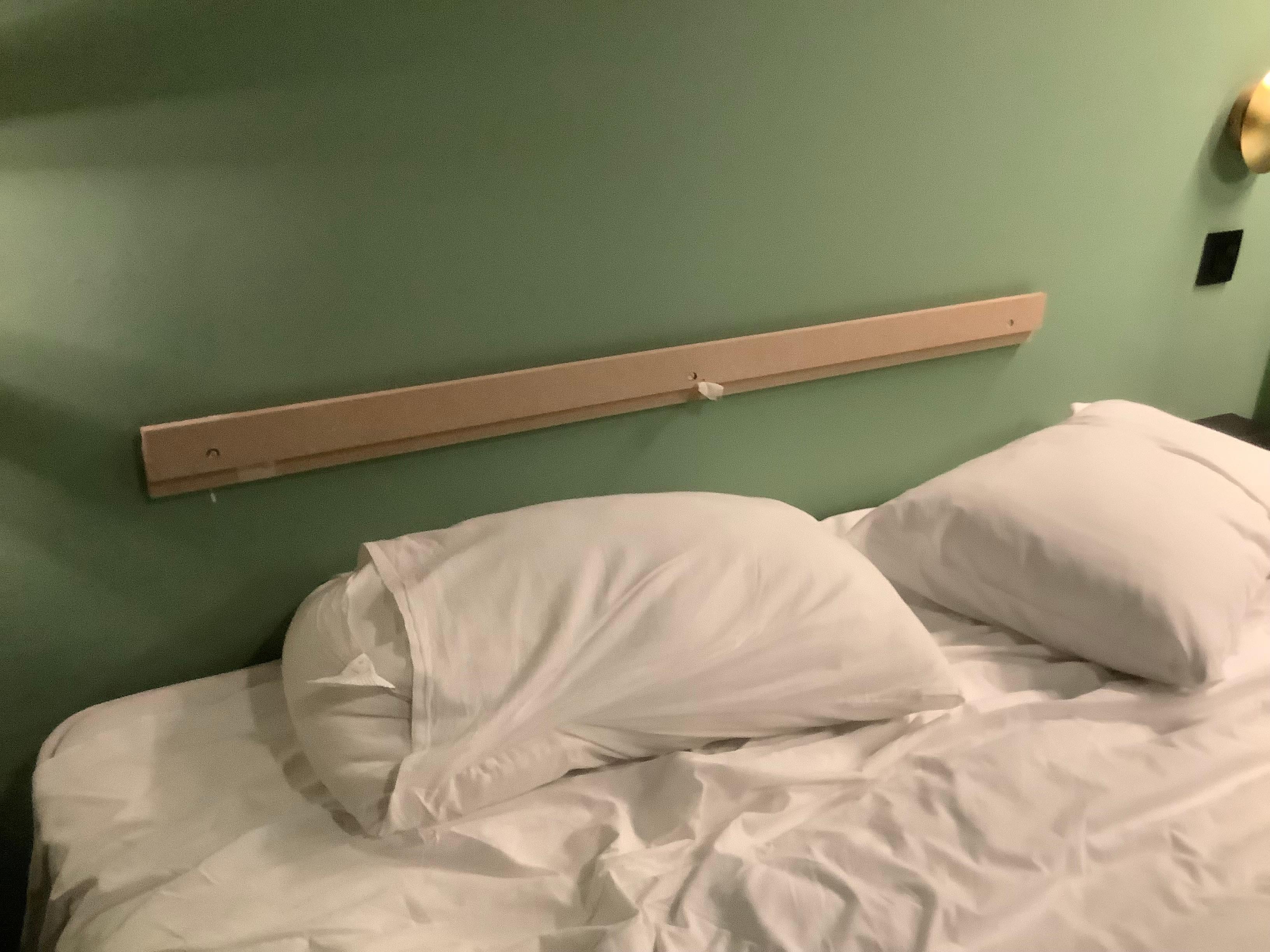 Headboard missing