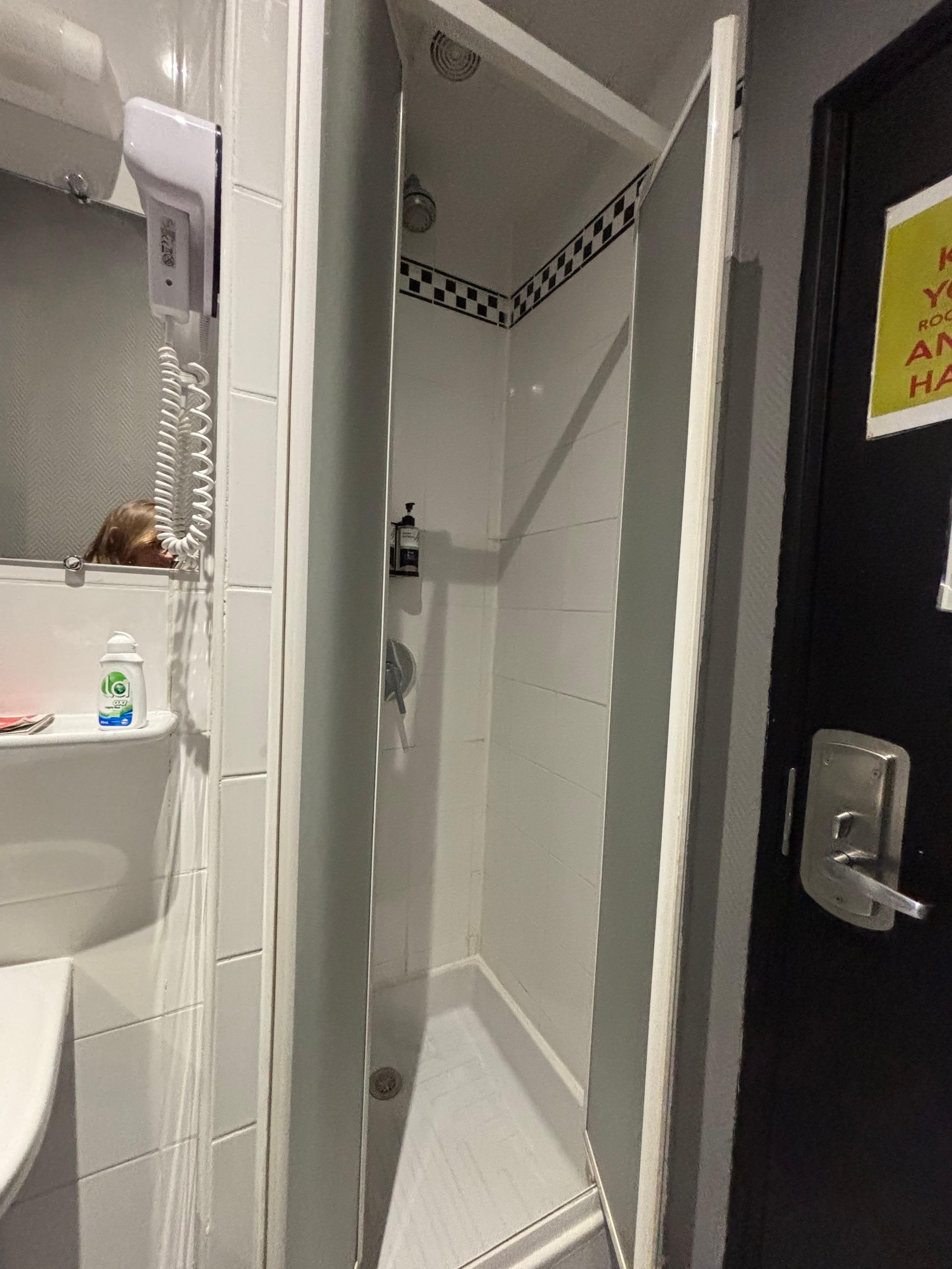 Shower in room