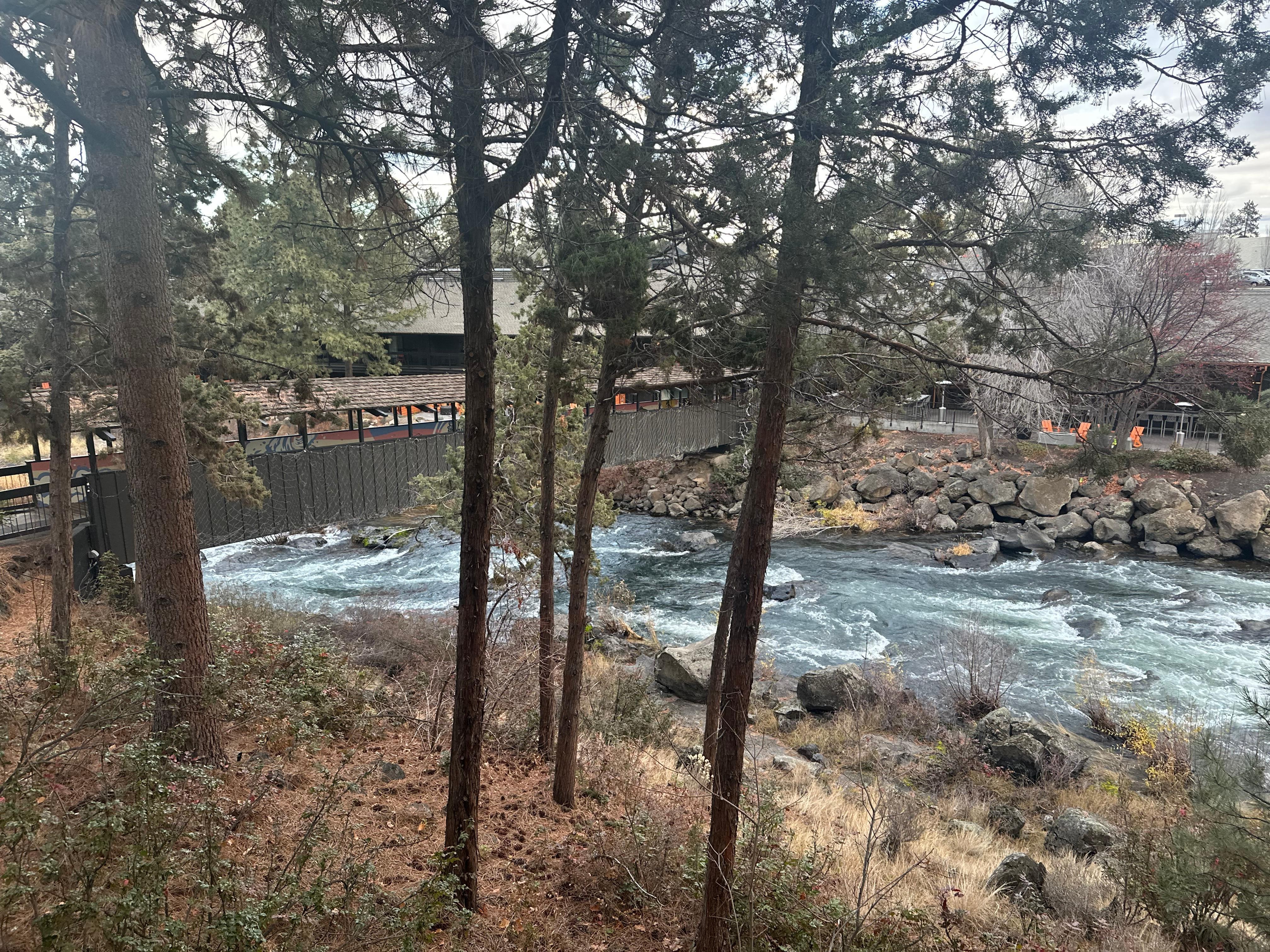 View from our balcony 