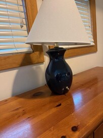 Broken Lamp in loft bedroom