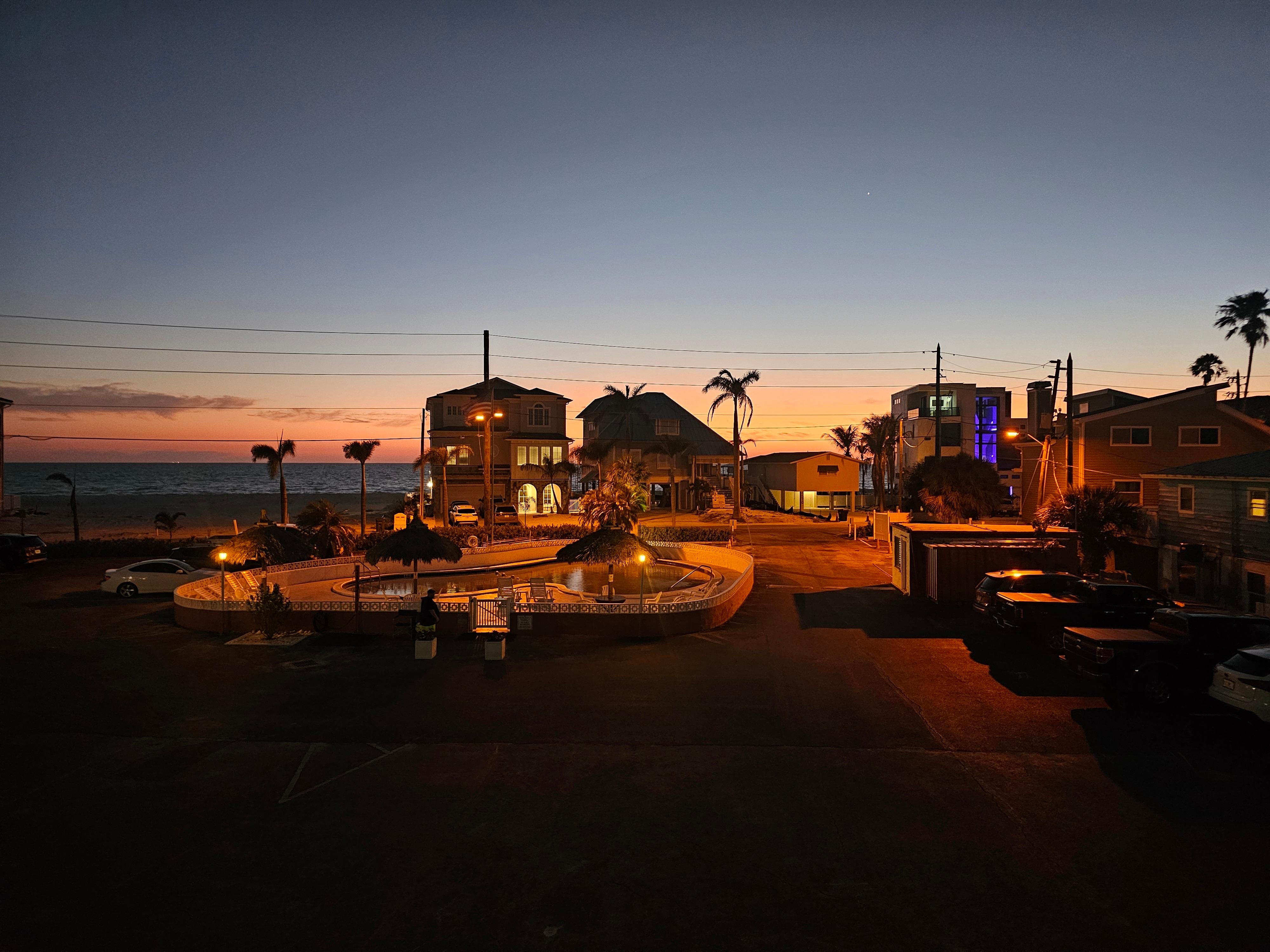 Sunset gulf view