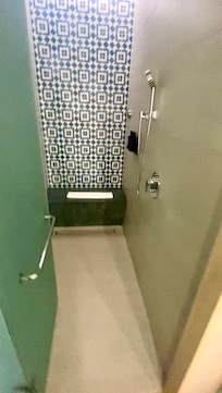 Shower in regular room
