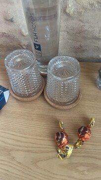 Mimo: chocolates de boas-vindas!